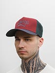 Бейсболка LIERYS арт. 7761109 TRUCKER CAP (бордовый / синий)